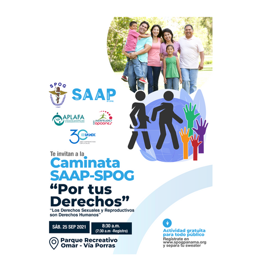 CAMINATA POR TUS DERECHOS CON SAAP Y SPOG
