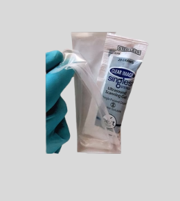 Gel de Ultrasonido estéril Clear Image sobre de 20g