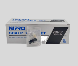 Maripositas Estériles de 22G X 3/4 Nipro