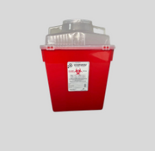 Cargar imagen en el visor de la galería, Contenedor de punzo cortante de 23 litros color rojo