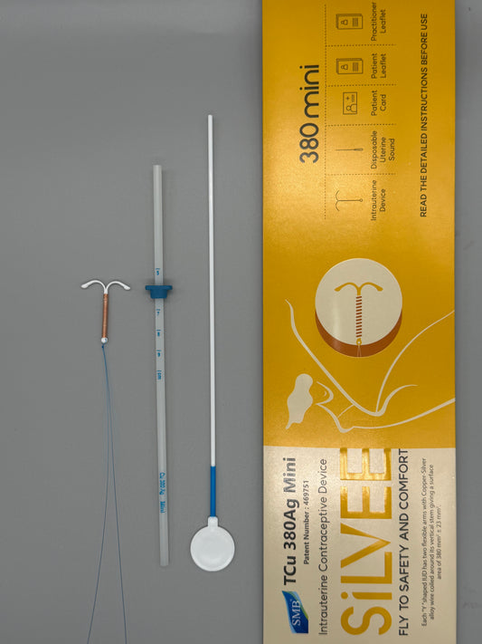 SILVEE MINI DISPOSITIVO ANTICONCEPTIVO INTRAUTERINO CON PLATA