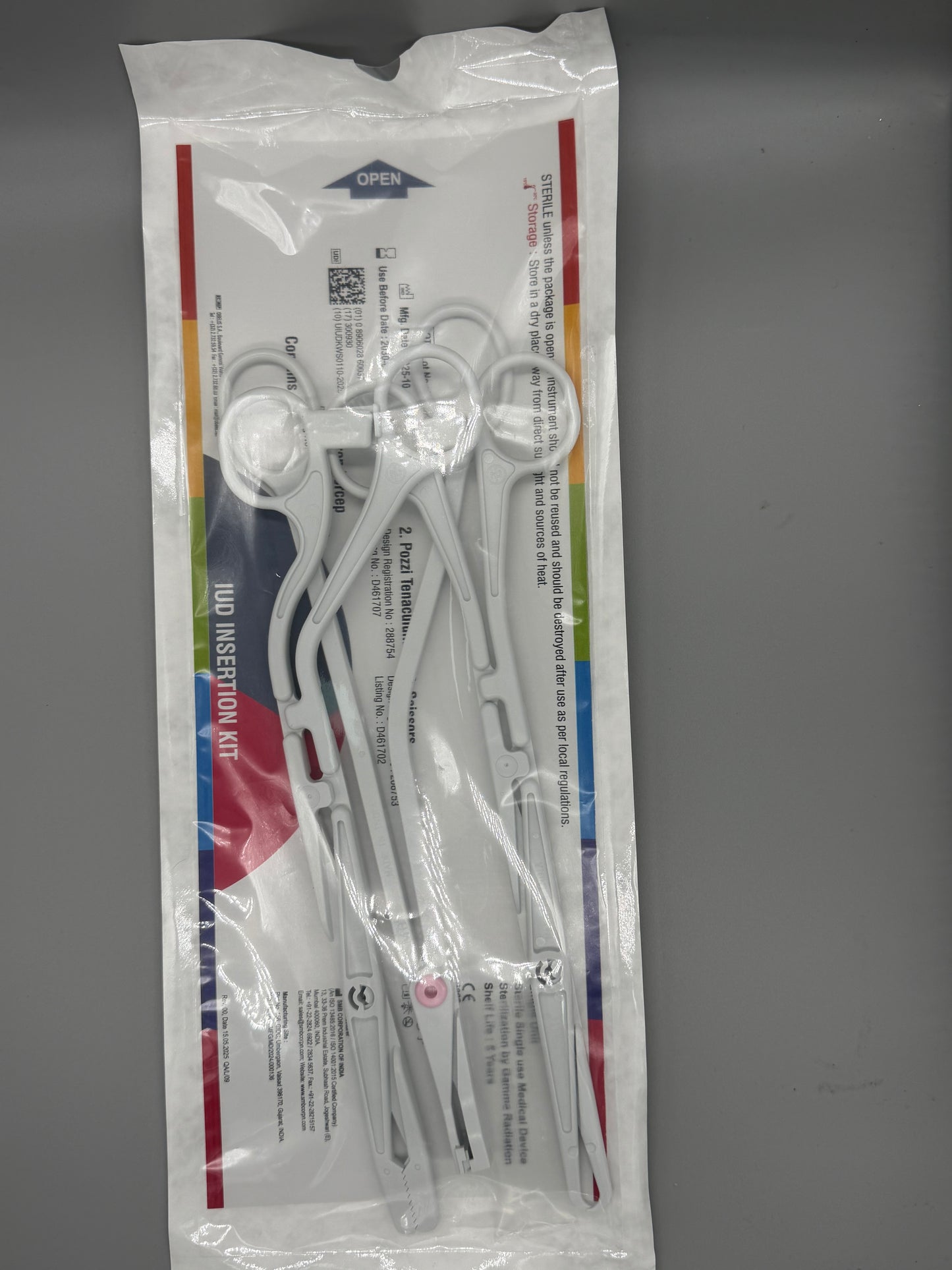 Kit de colocación de DIU SMB