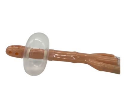 Kit de Enema Vacío: Bolsa para Enema Vacía con cánula flexible con balón de retención