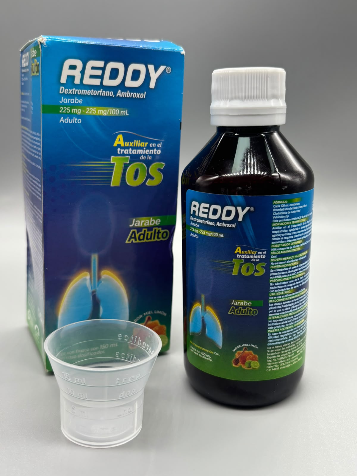 Jarabe para la tos Reddy Adulto