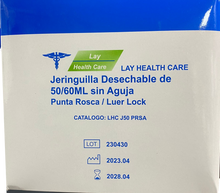 Cargar imagen en el visor de la galería, Jeringuilla de 50cc sin aguja