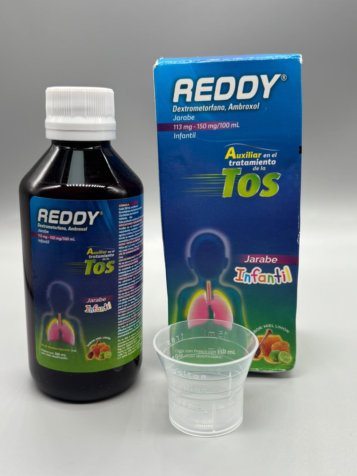 Jarabe para la tos Reddy infantil 150ml