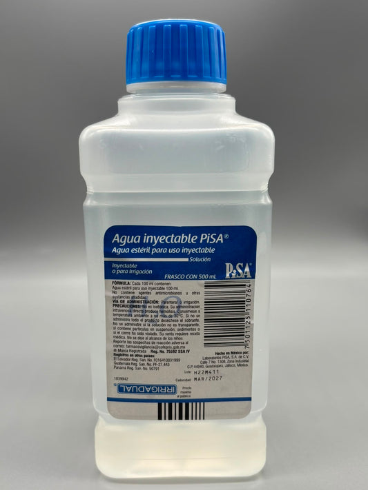 Agua estéril 500ml