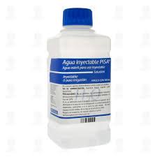 Agua estéril