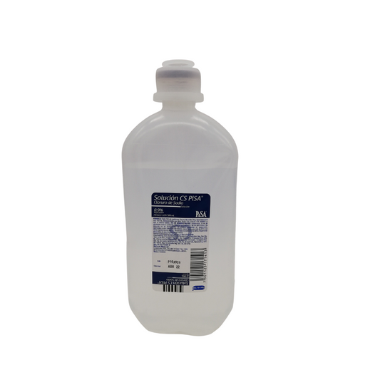 Solución Salina 500ml  - Cloruro de Sodio al 0.9%