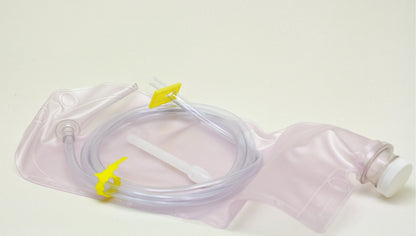 Kit de Enema Vacío: Bolsa para Enema Vacía con cánula flexible con balón de retención
