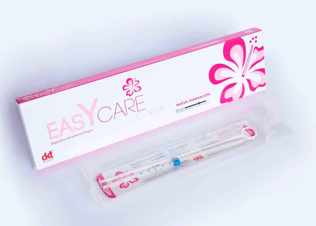 Dispositivo Intrauterino DIU modelo Easy Care marca PREGNA