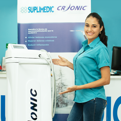 Cryonic Medical Modelo Cryo + con soporte