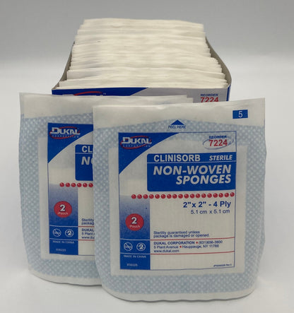 Caja de aplicadores de algodón 3" marca DUKAL