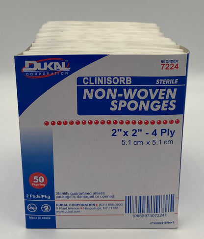 Caja de aplicadores de algodón 3" marca DUKAL